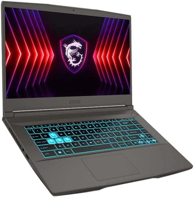 MSIThink 15 B13VE Gaming Laptop,15.6"FHD 144Hz, Intel Core i7-13620H,16GB RAM,512GB SSD,NVIDIA GeForce RTX 4050 6GB,Win 11, Eng-Arb KB, Gray With SteelSeries Prime Gaming Wireless Mouse
