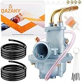 QAZAKY Carburetor Compatible with Yamaha Y-Zinger PW50 Peewee PW 50 Gtmotor G50T Loncin PY50 LX50PY Jianshe PY50 Yzinger Dirt Bike Carb