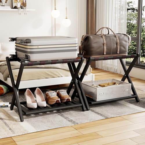 Oakvora 26.77" L Luggage Rack for Guest Room - Set