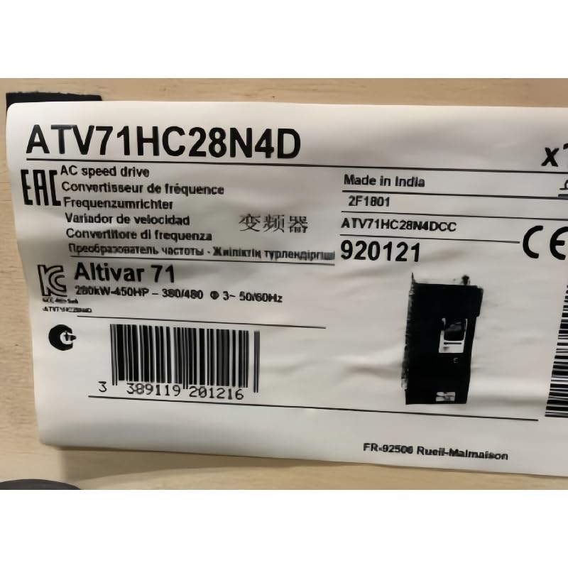 ATV71HC28N4D New and Sealed in Box ATV71HC28N4D 1 Year Warranty