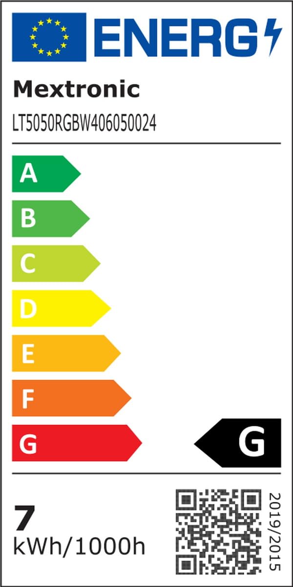 Taśma LED 5050 RGB neutralna biel (4000 K) 72 W 500 cm 24 V IP20