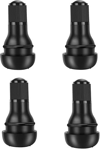 Válvula de neumático sin cámara TR412 de repuesto compatible con llantas de ATV, cortacésped, llantas de barco, remolque, ruedas