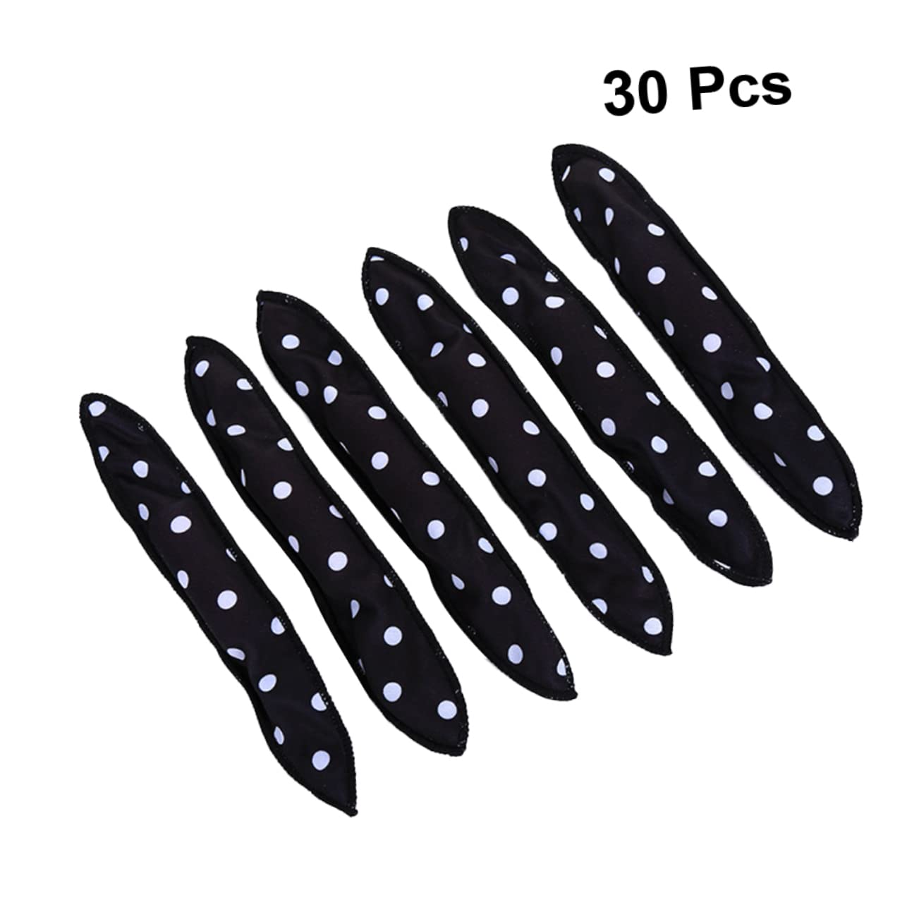 FOMIYES 60stücke Teiliges Haarkurven-tool Flexible Lockenwickler Aus Weichem Schwamm Für Schonendes Styling Ohne Hitze Zum Schlafen Für Unterwegs Schwarz
