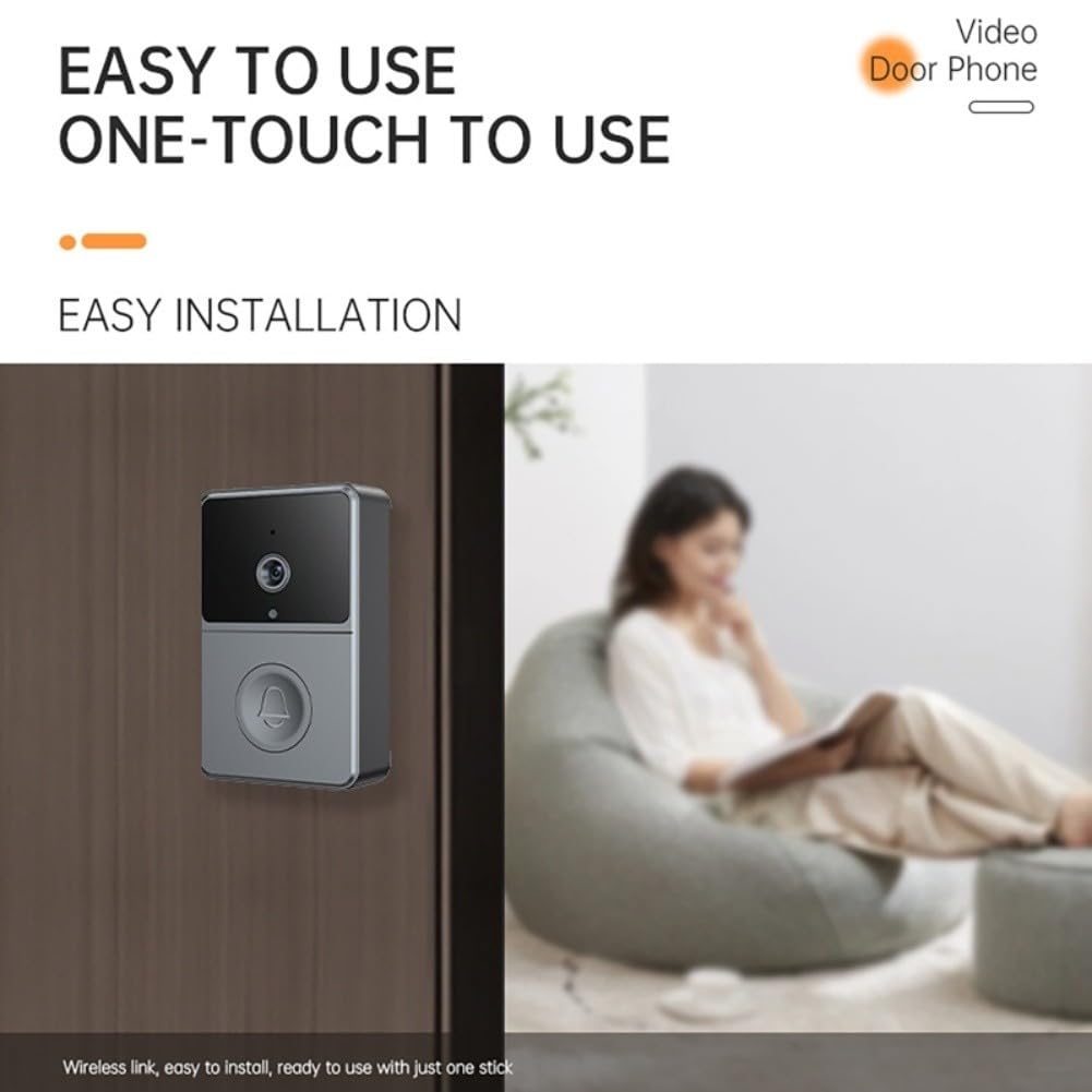Sonnette vidéo Wi-Fi avec caméra 4,3 pouces IPS écran