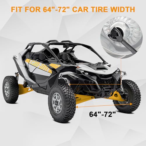 Image of X3 Belt Changing Tool Compatible with UTV Can am Maverick X3 Max Turbo R RR 2017-2022 X3 Belt Holder Clutch Removal Kit Fit for 64 inch /72 inch Wheel Base Width, Black