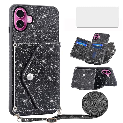 Coque IP 16 Plus GLTSJB US Noir Asuwish - Finition Premium Haute Résistance et Design Épuré
