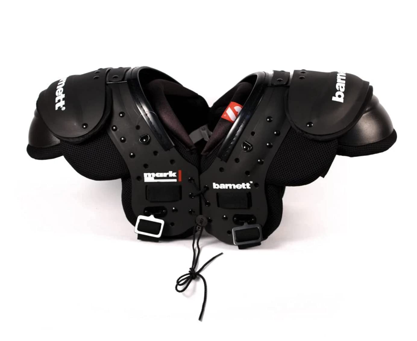 BARNETT Mark IV Fußball-Schulterstütze, FB-LB-Te-OL-DL, Farbe Schwarz (XL)