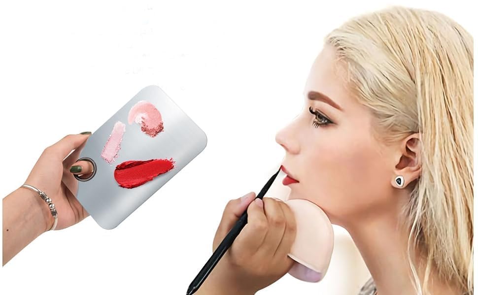 Khelni Makeup Practice Face Board, face dummy for Skin Board,for Makeup Practice Mask Skin Face Eye Makeup Practice for Beginner Makeup Artist The Perfect Makeup, NUDE... - Image 7