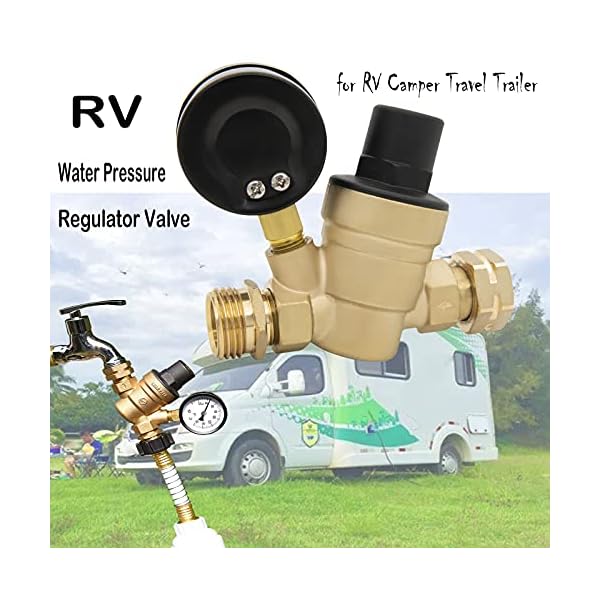 Water Pressure Regulator Valve for RV Water Pressure Regulator Valve