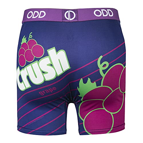 Odd Sox, Grape Crush Soda Merchandise, Men's Fun Boxer Brief Underwear, Large #TOP1