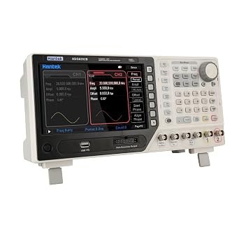 Hantek HDG6082B HDG6112B HDG6132B HDG6162B HDG6202B Arbitrary Waveform Generator Pulse Generator Cymometer and Function Generator 80 110 130 160 200MHz 2Channel 1.25GSa/s(HDG6112B)