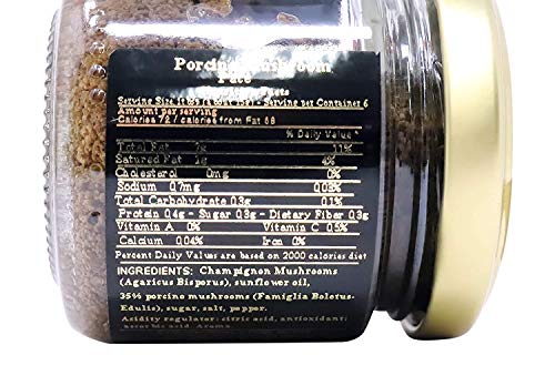 La Rustichella Vegetarian Black Truffle Paté - Kosher & Gluten-Free Truffle Paste (280g, Pack of 2)