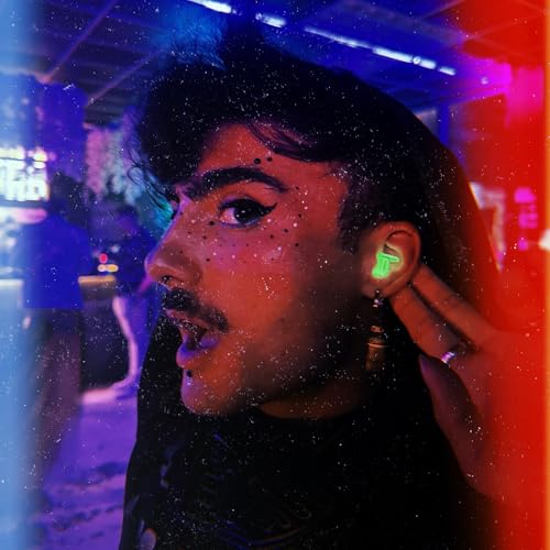 Image of Eargasm High Fidelity Afterglow Glow-in-the-Dark Earplugs for Concerts, Festivals, Musicians, DJs, Night-Life Hearing Protection - Reusable Ear Plugs for High Fidelity Noise Reduction up to 21 dB