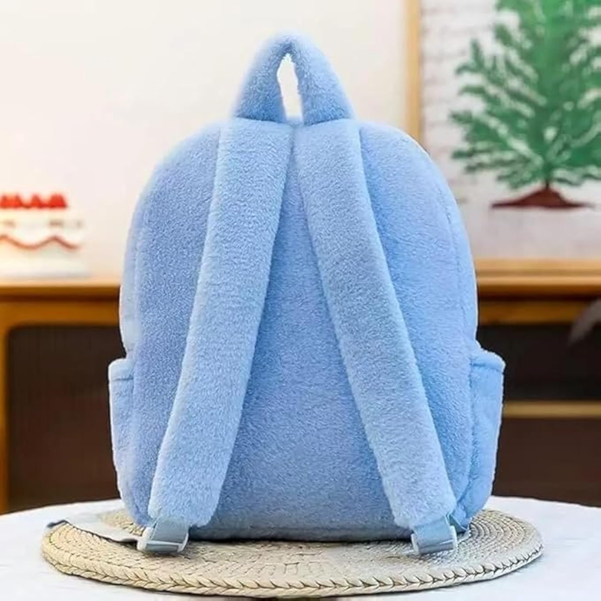 Soft Kawaii Puppy Plush School Backpack