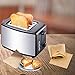 12 Pack Toaster Bags Reusable - Yokgrass 3 Sizes Nonstick Toast Bags for Heat Resistant - Perfect for Grilled Cheese Sandwiches, Chicken, Pizza, Pastries, Panini