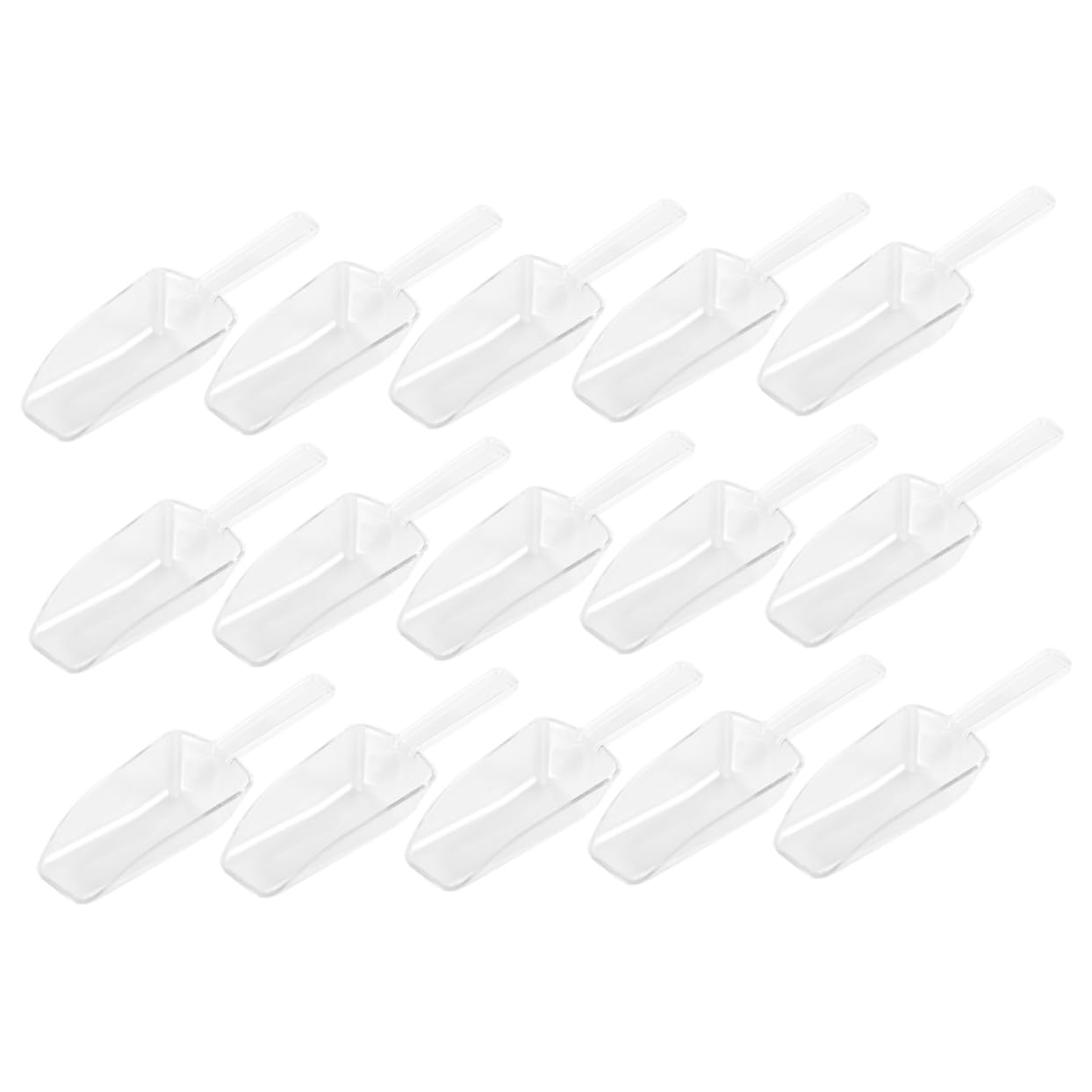 MAGICLULU 30 Piezas cuchara medidora poder de lavado pala de comida ice cream scoop soperas minitaza medidora cucharón pala de cubitos de hielo cuchara de el plastico.