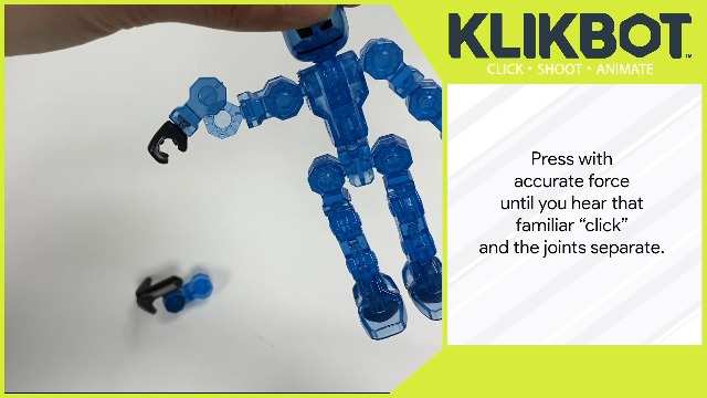 Amazon.com: Zing Klikbot, Complete Set of 4 Poseable Action