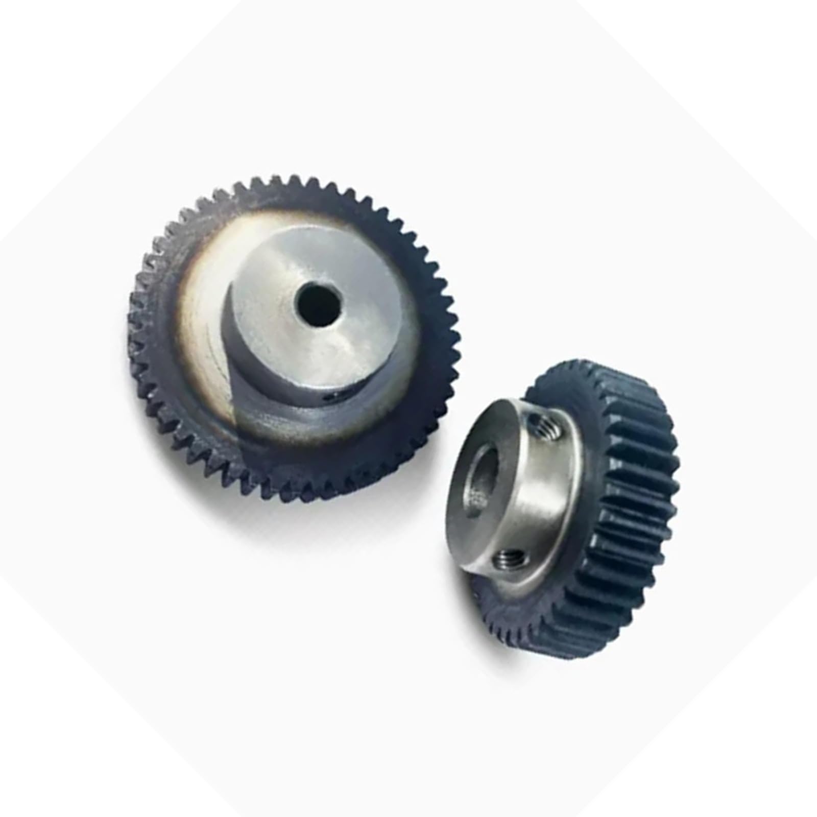 Pignone per ingranaggi cilindrici 18T Mod 1,5 m - 45 # Ingranaggio a denti dritti in acciaio per trasmissione di macchine CNC Prestazioni componenti di ingegneria di precisione Dimensioni 14 mm