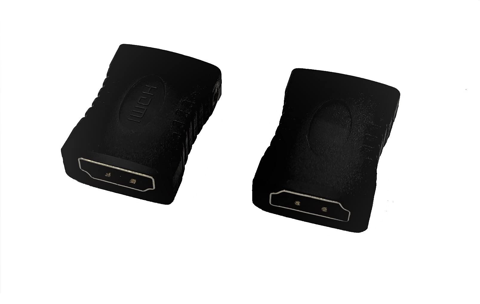 Hdmi Adapter Female to Female Extension Cable Connector Full HD 4K@60Hz 2PCS