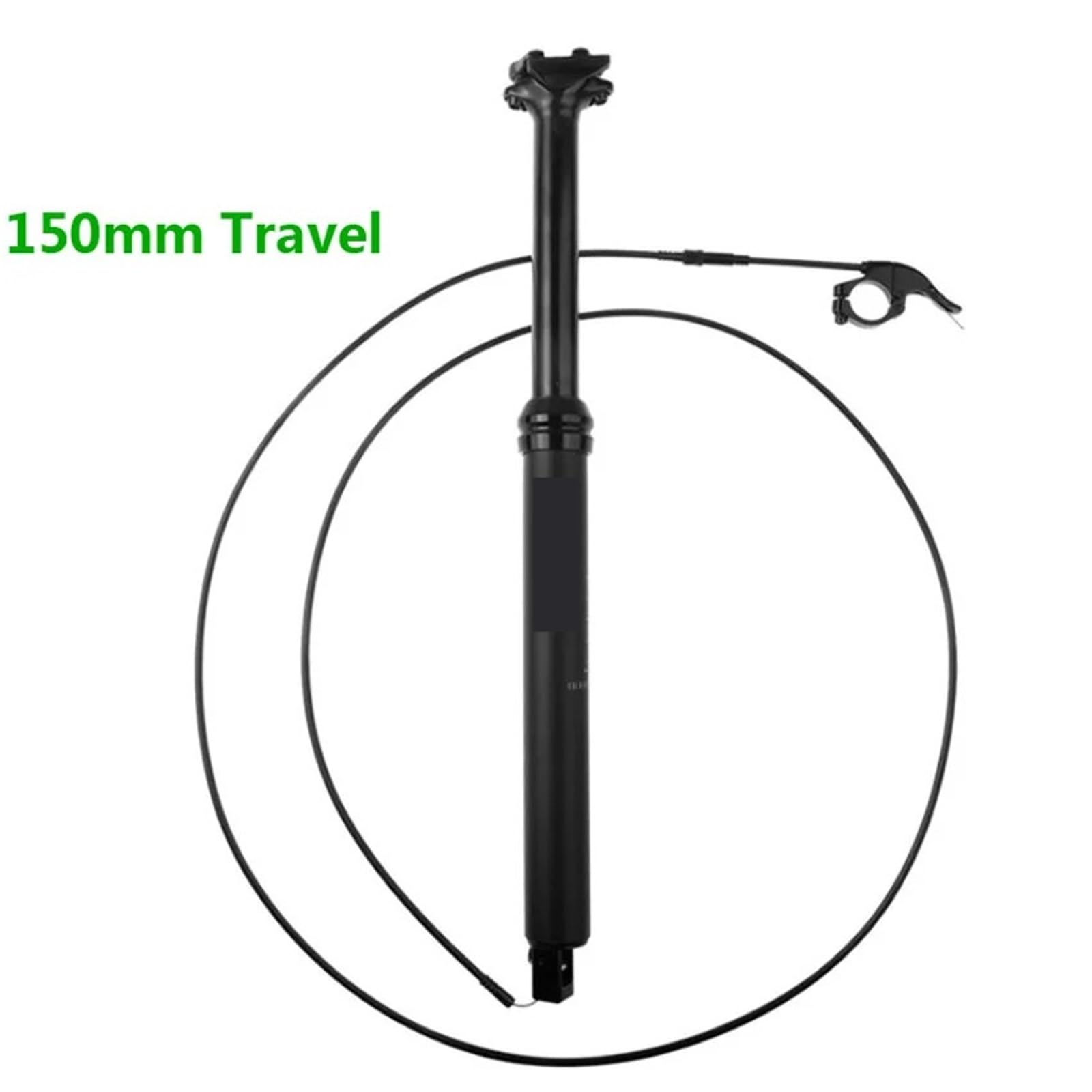 Tige de Selle de vélo contrôle de Fil réglage de Montagne Tige de Selle de vélo Suspension Tige de Selle de vélo pour VTT, vélos