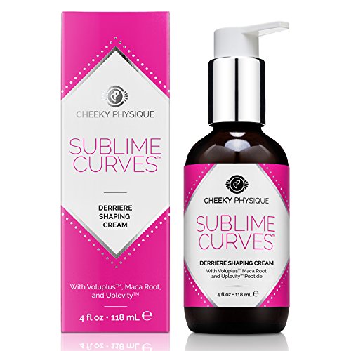 Sublime Curves Butt Enhancing Cream - Booty Lifting & Firming Formula with Voluplus + Maca Root + Uplevity Peptide - 4 oz.