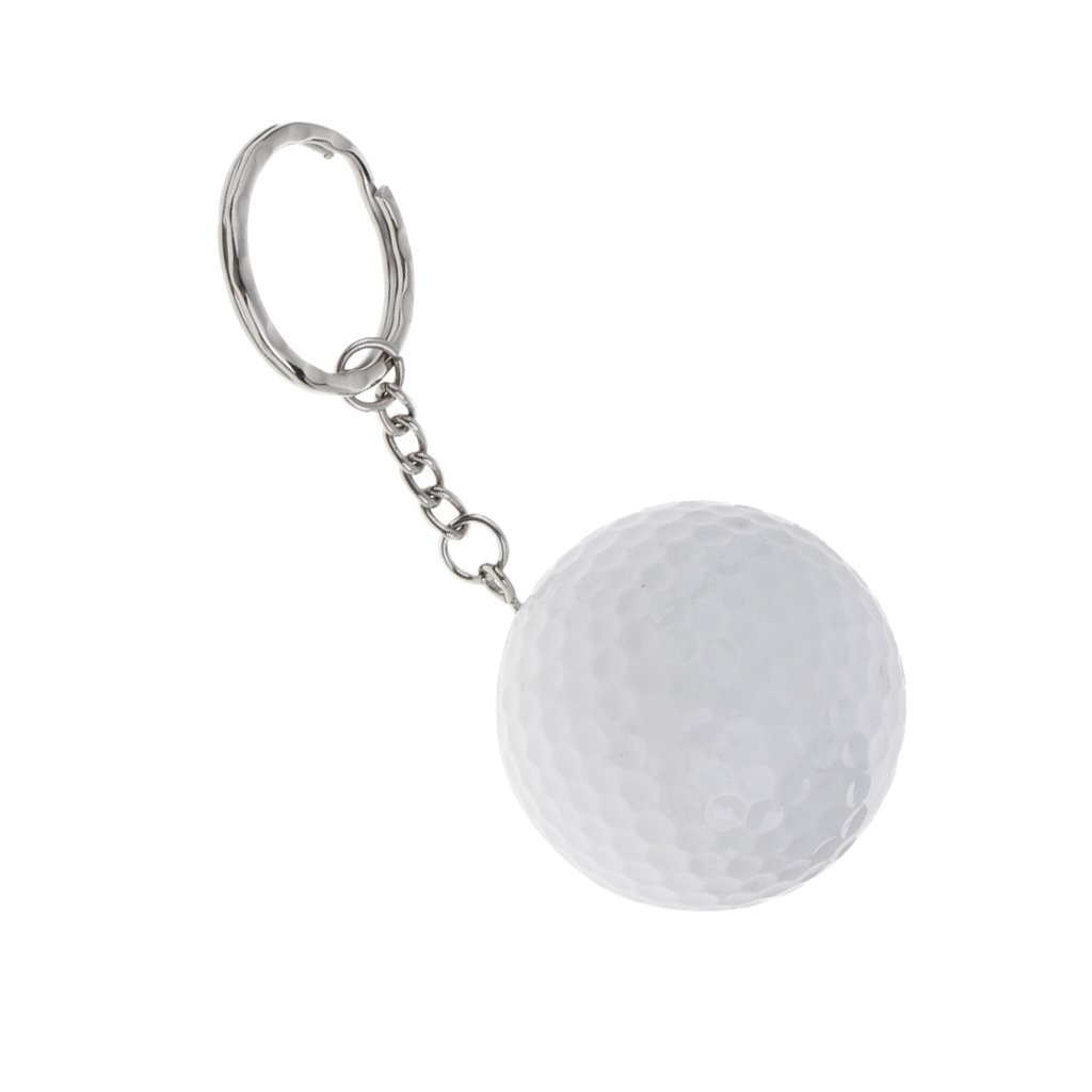 Leeadwaey Llavero de bola de golf Accesorios de regalo