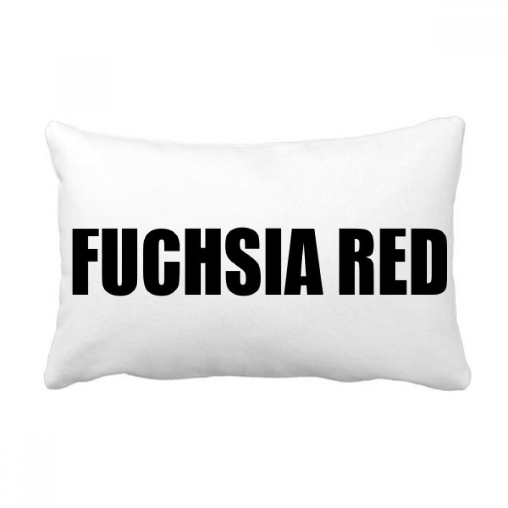 Coussin lombaire fuchsia noir contre le mal de dos sur le canapé