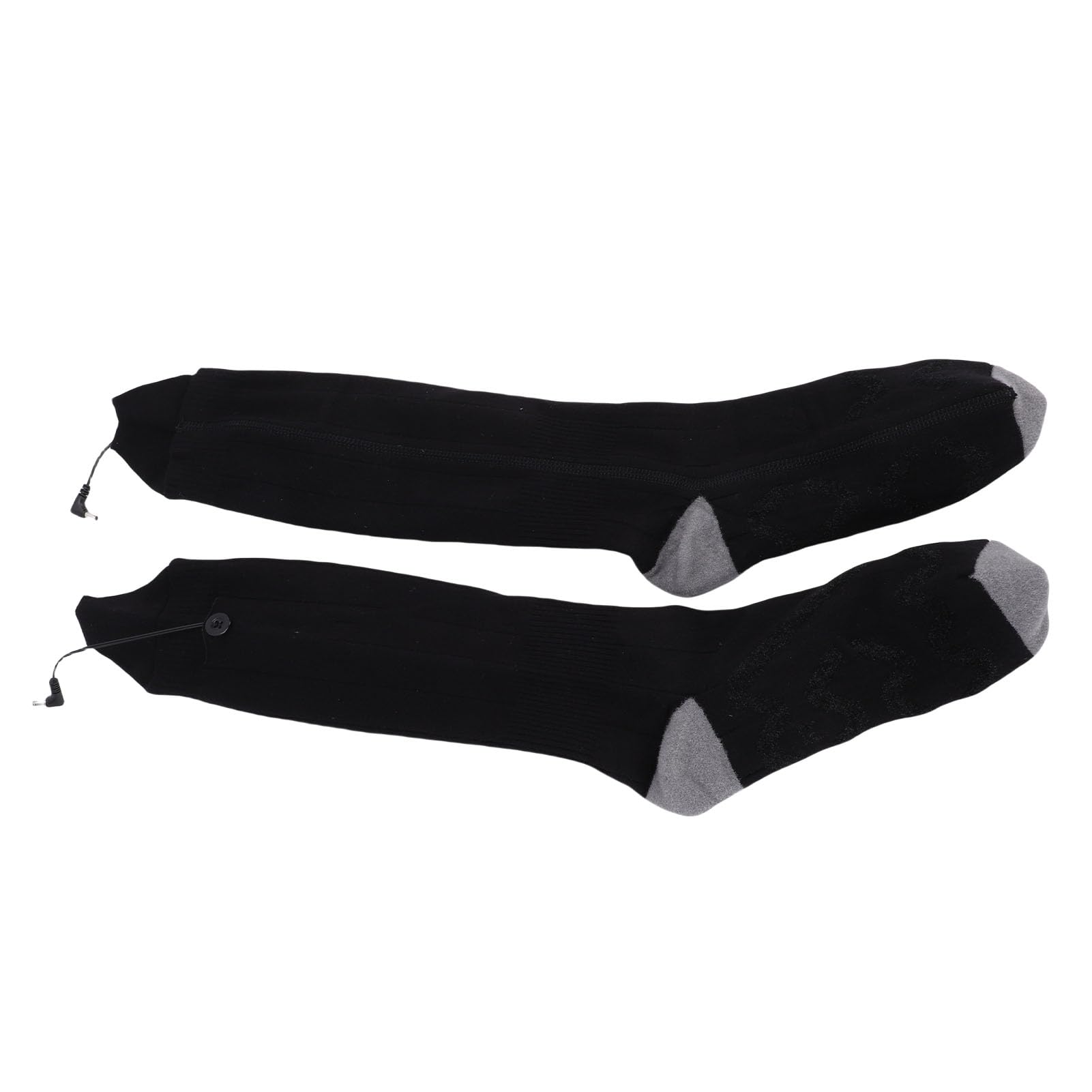 RiToEasysports Calcetines Térmicos Recargables Hombres Mujeres, Calentadores de Pies con Batería con Control de Temperatura Inteligente, Calcetines de Invierno Eléctricos Lavables para Esquí