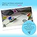 BPS Fiberglass Reinforced Surfboard Fins (3) + FCS Screw Hardware and Wax Comb! Glass Flex Thruster Surf Fin Set (FCS G5 M5 Style) Black - Tri Fin Thruster Set Surfboard fins (Link White)