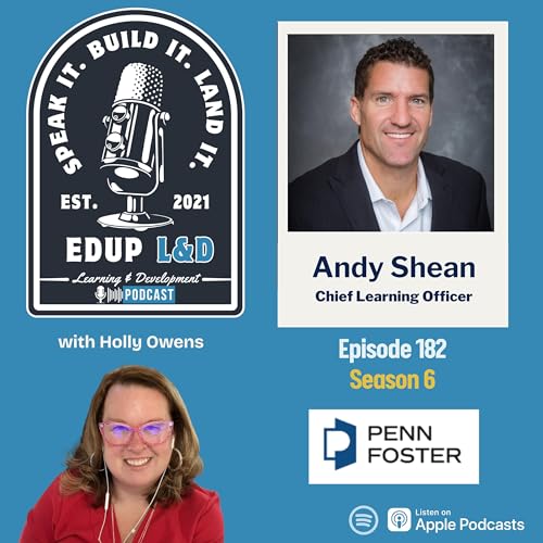 182: “Smarter Than the Machines”: Andy Shean on AI Literacy, Human Ingenuity, and the Future of Learning Podcast Por arte de portada