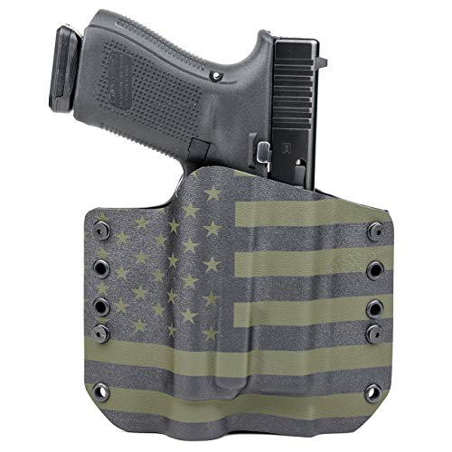 OWB TLR-1 Holster - USA Green & Black