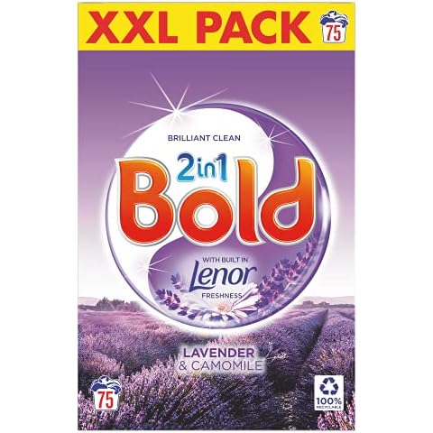 Bold 2in1 Lavender & Camomile Washing Powder Cover