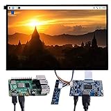 La pantalla LCD IPS de 10.1 pulgadas tiene una alta resolución de 1280x800 píxeles y se puede controlar con el teclado. La pantalla admite 5V / 1A de potencia.