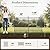 10 Panels No Dig Decorative Outdoor Garden Fence for Yard, 32 in(H) X 23.6 ft(L) Animal Barrier Fencing Rustproof Metal Wire Panel Border for Dog, Rabbits, and Patio Temporary Ground Stakes