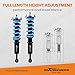 maXpeedingrods Coilovers for Lexus IS250/IS350 RWD 2006-2013, for Lexus GS300/GS350 2008-2014, 24 Levels Damper Adjustable Coilovers Suspension Kit, Height Adnustable Upgarded Lowering Kits Blue