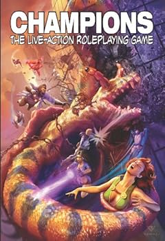 Paperback Champions Live Action Roleplaying Game Book