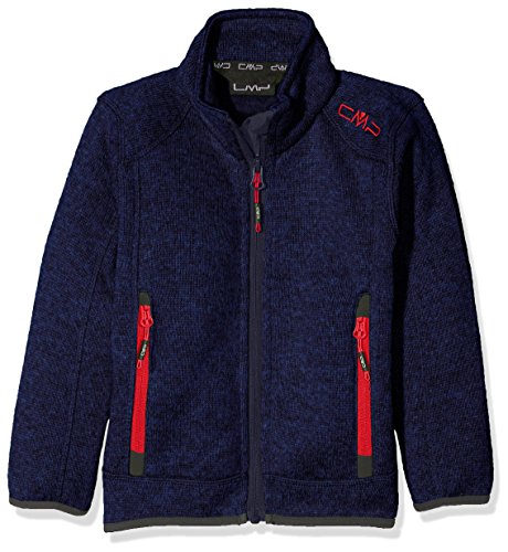 Preisvergleich Produktbild CMP Jungen Jacke Strickfleece Regata-Bianco 176