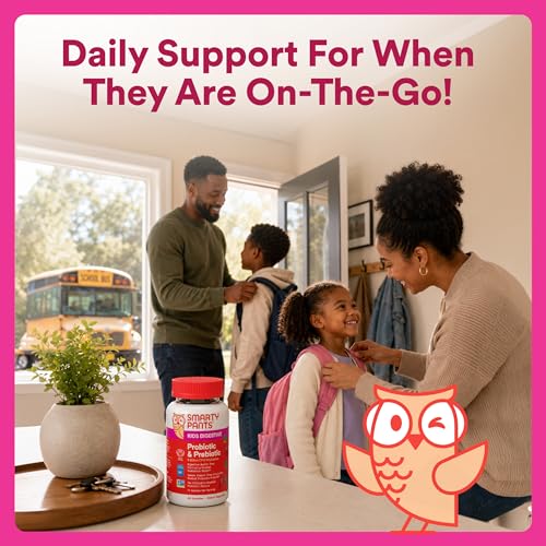 SmartyPants Kid Probiotic & Prebiotic Gummies, Gut Health Supplement, 60 Ct - image 9