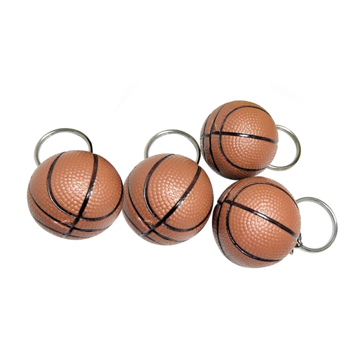 GALPADA 40pezzi Portachiavi Mini Pallone Basket Gialli Souvenir Per e Giocatori Per Compleanni e Speciali