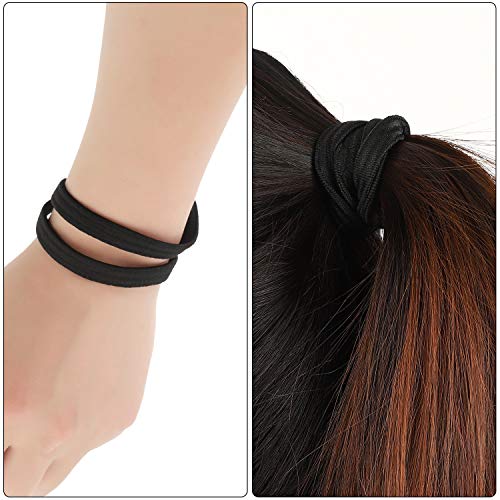 24 Pieces Thin Sports Elastic Headbands Black Skinny Athletic Exercise Hair Bands No Crease Soft Hair Bands Headbands Sweatband For Men Women Running Football, Basketball, Soccer, Tennis, Yoga, Sports #TOP6
