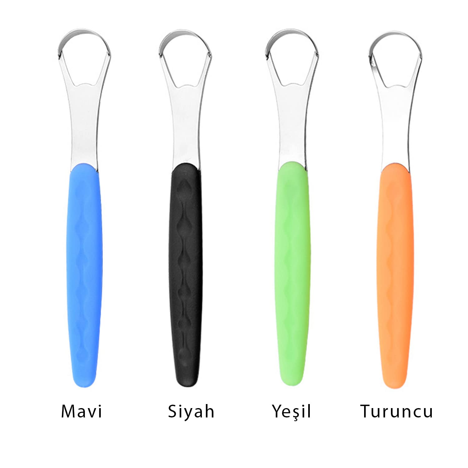 Kyver Dil Temizleme Aparatı Metal (Mavi)