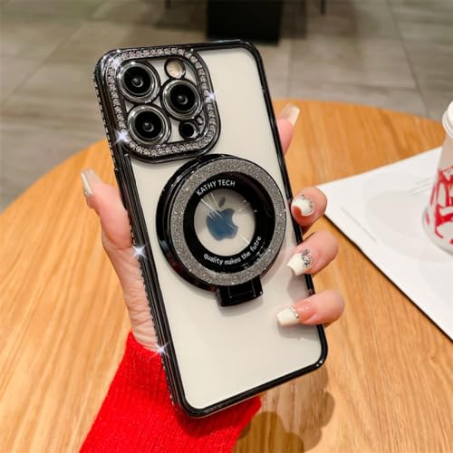 Étui antichoc iPhone 15 anti chute avec anneau de maintien et aimant
