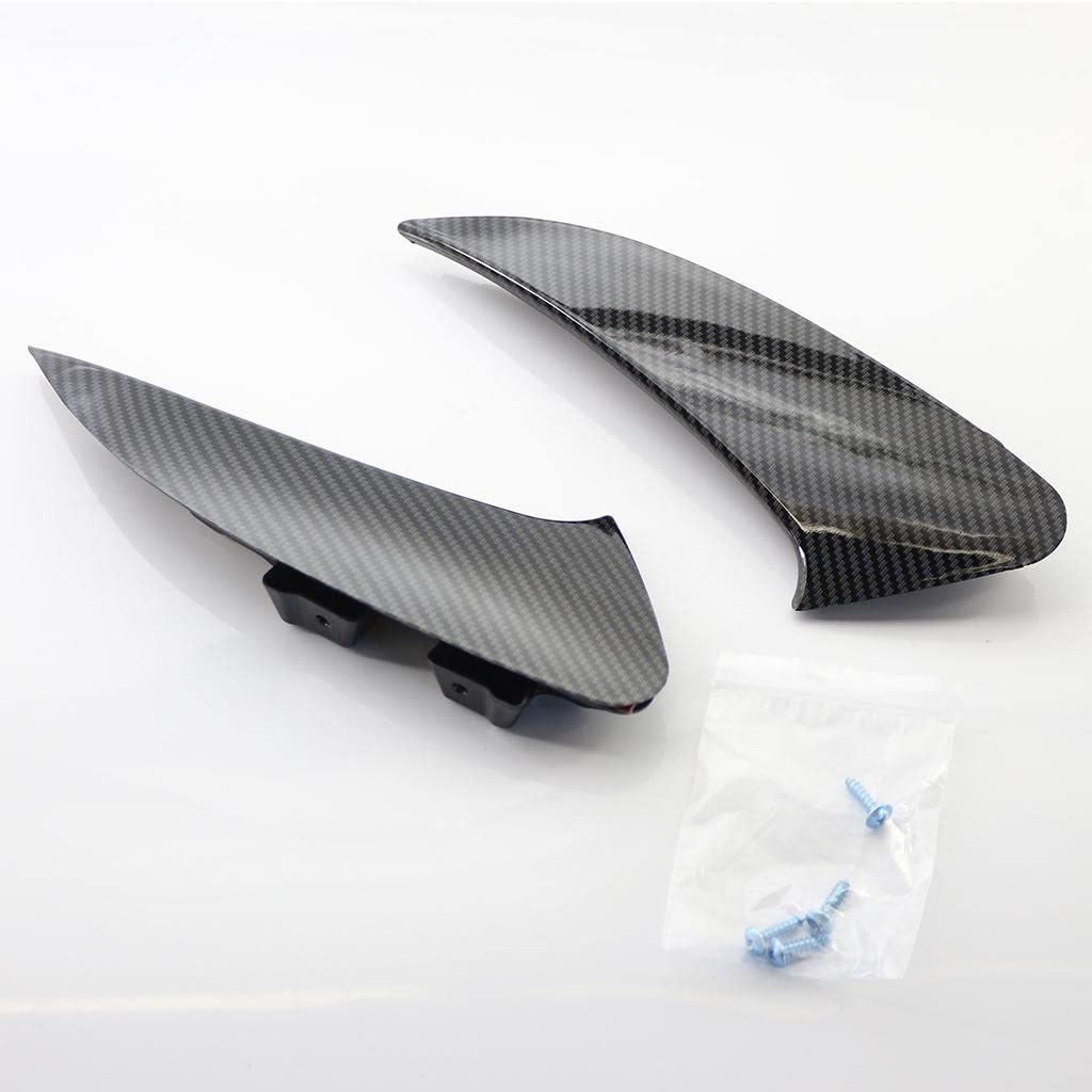 Rear Bumper Spoiler Air Vent Trims for Sport Bumper Carbon Fibre Pattern| Motors |Other Auto Tools & Supplies-image-25