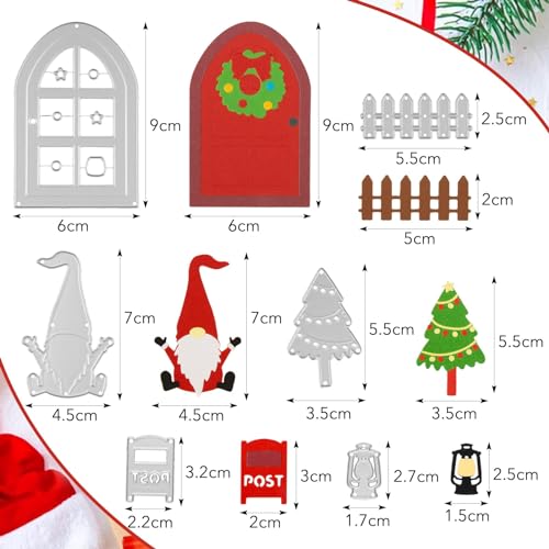 BETESSIN Fustelle Stencil Cutting Dies Natalizia