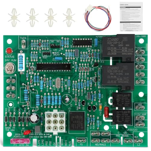 B18099-13 Furnace Control Circuit Board Replacement for Goodman Control Board B18099-06 B18099-08 B18099-10 B18099-13 B18099-13S Complete Accessories and Easy to Install with Installation Instructions