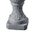 Teamson Home 52.56 in. Outdoor Two-Tier Water Fountain with Realistic ICY Stone Texture for Outdoor Living Spaces Creating a Calming Oasis for Gardens, Landscaping, Patios, Balconies, Lawns, Gray