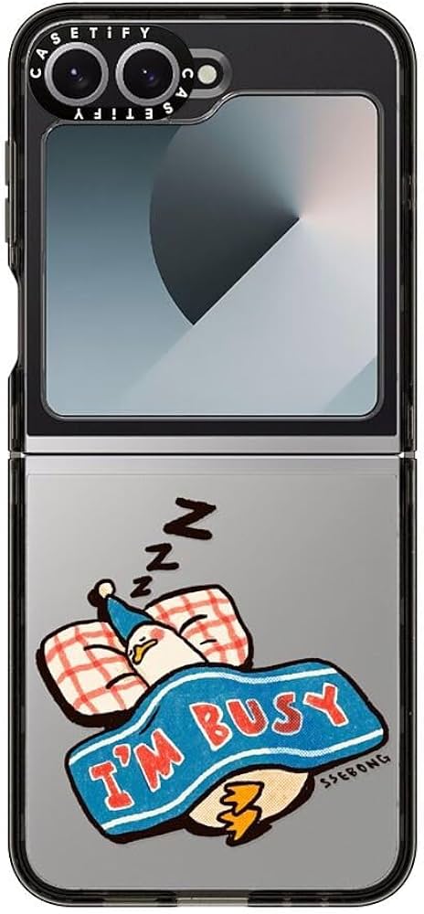 GALAXY Z flip 6 ケース イヤホン付き FNTCASE Samsung Galaxy Z Flip 6用 フルボディ落下保護ハードフォン