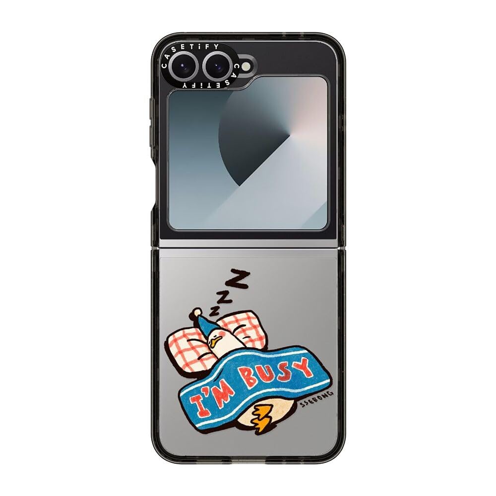 Amazon.com: CASETiFY Impact Case for Galaxy Z Flip 6 - I'm so Busy