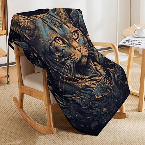 Couverture pour chat lavable machine plaid flannel chaud 130x180 - 7