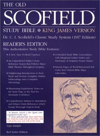 The Old Scofield® Study Bible, KJV, Standard Edition: C. I. Scofield: 9780195274363: Amazon.com ...